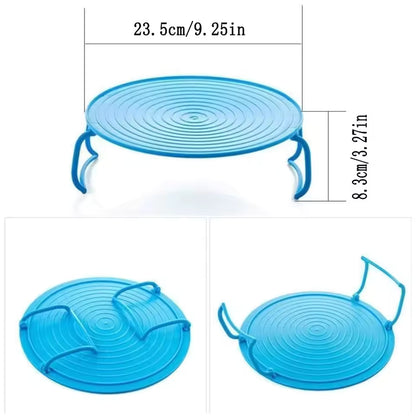 Opvouwbaar Magnetron Verwarmingsrek - Anti-Slip en Dubbelwandig Geïsoleerd