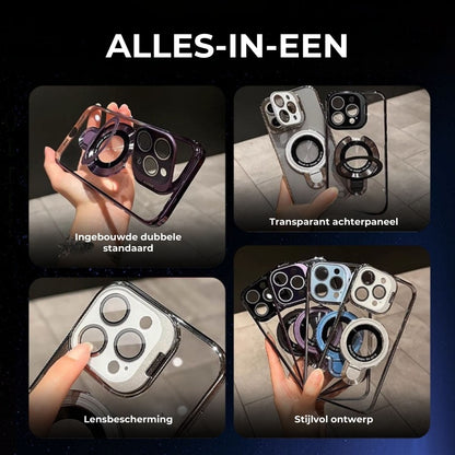 Dubbele standaard iPhone-hoes