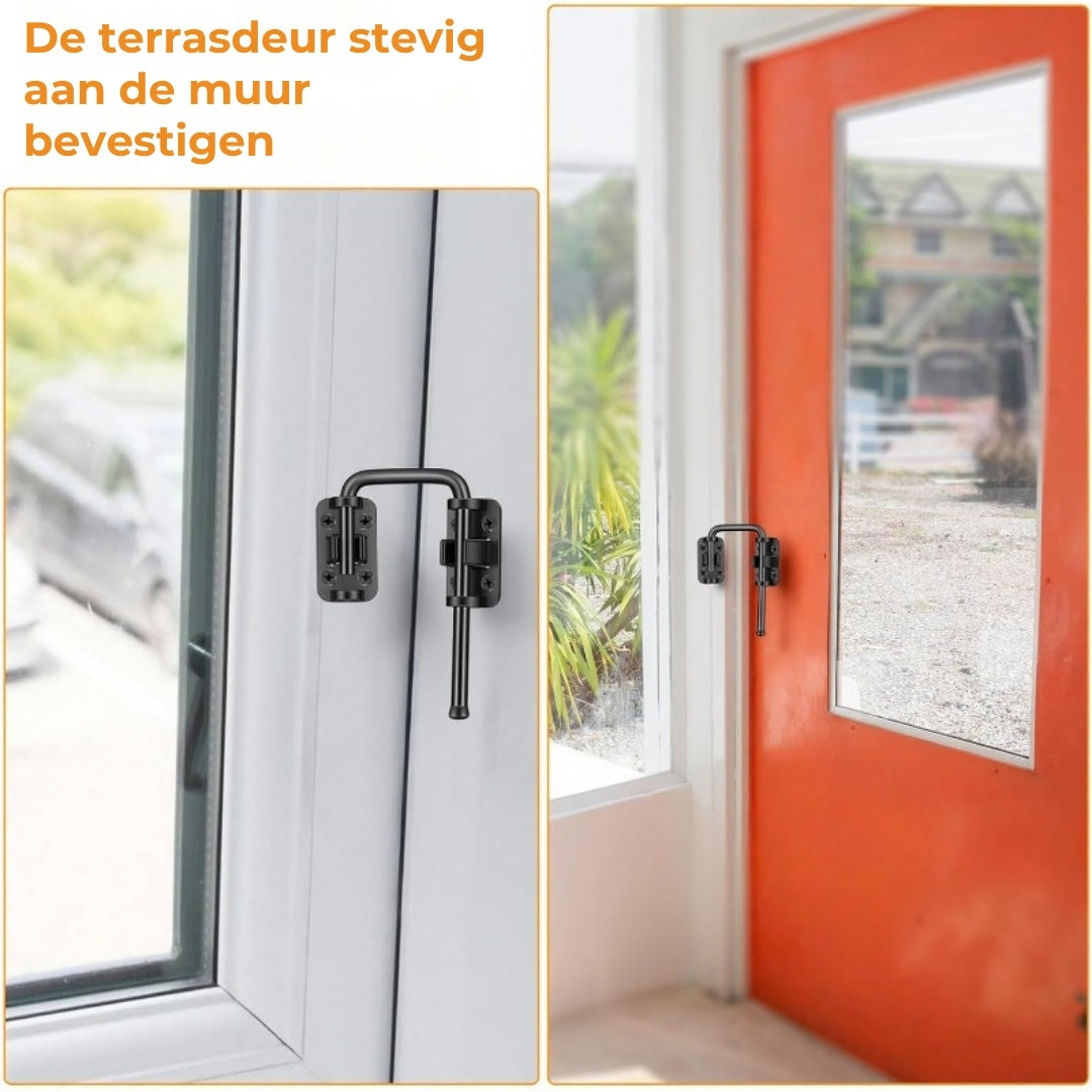 Roestvrijstalen Schuifdeurslot - Veiligheidsdeurvergrendeling