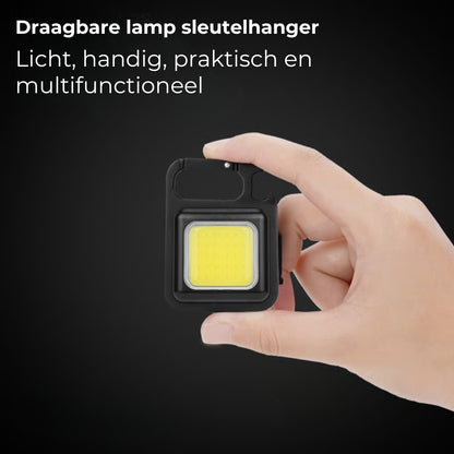 Draagbare mini-werklamp sleutelhanger