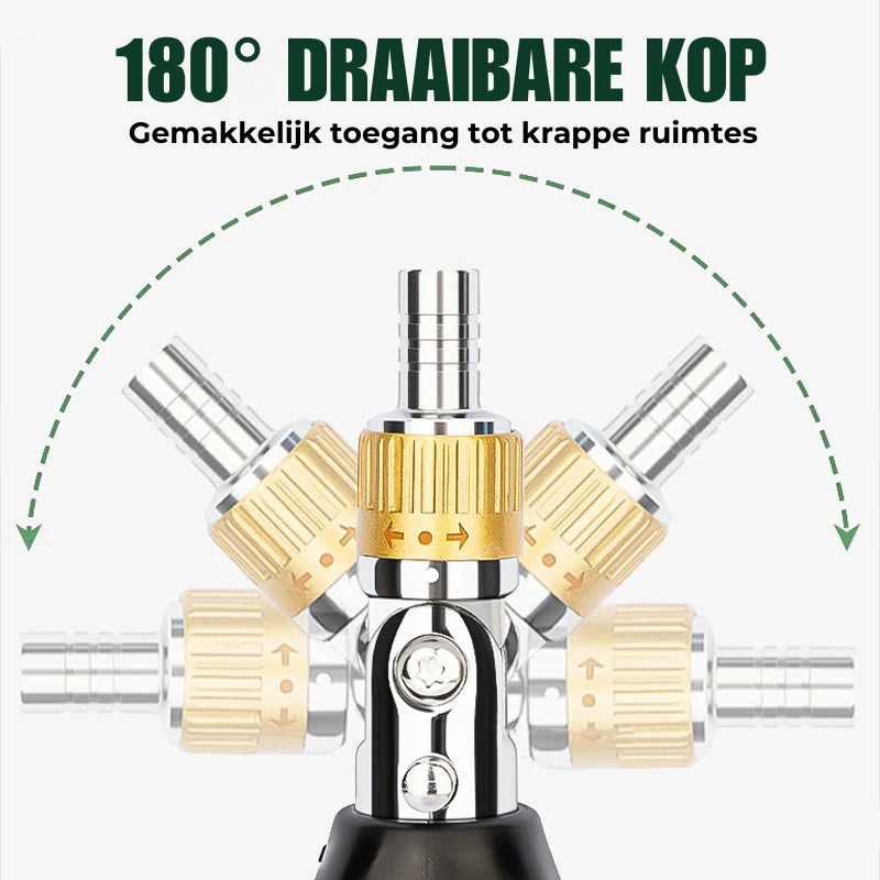 14-in-1 verstelbare ratelschroevendraaier