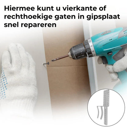 🏠 Gipsmuur reparatieclipset