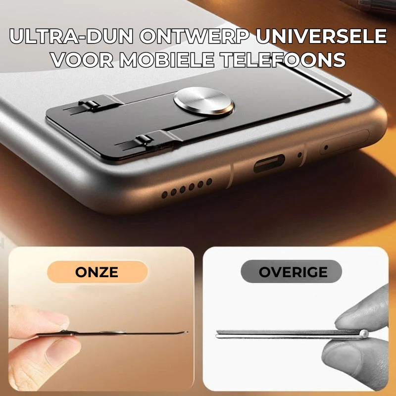 Ultradunne draaibare telefoonstandaard
