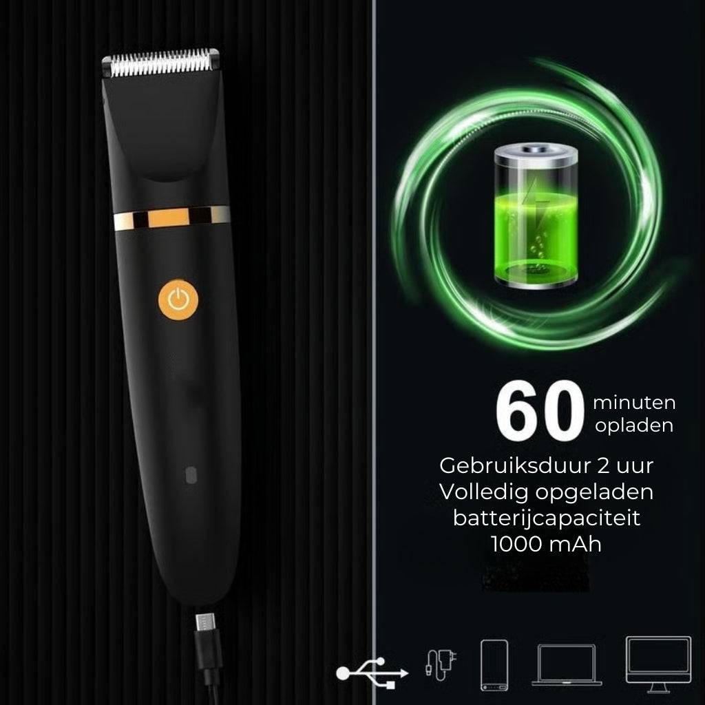 3-in-1 Elektrische lichaamstrimmer voor mannen