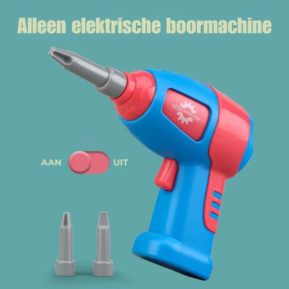 Bouwpakket voor kinderen in schattig dinosaurusdesign