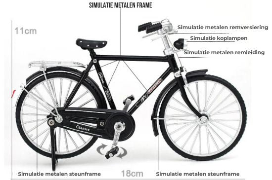 Kletshuts™ Fiets - DIY fietsmodel