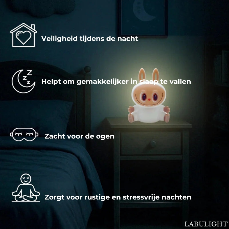 LabuLight - nachtlampje voor rustigere avonden en veiligere nachten