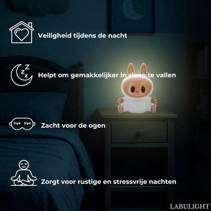 LabuLight - nachtlampje voor rustigere avonden en veiligere nachten