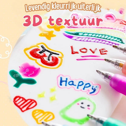 Cithway® 3D Gelei Pennenset (6/12 stuks)