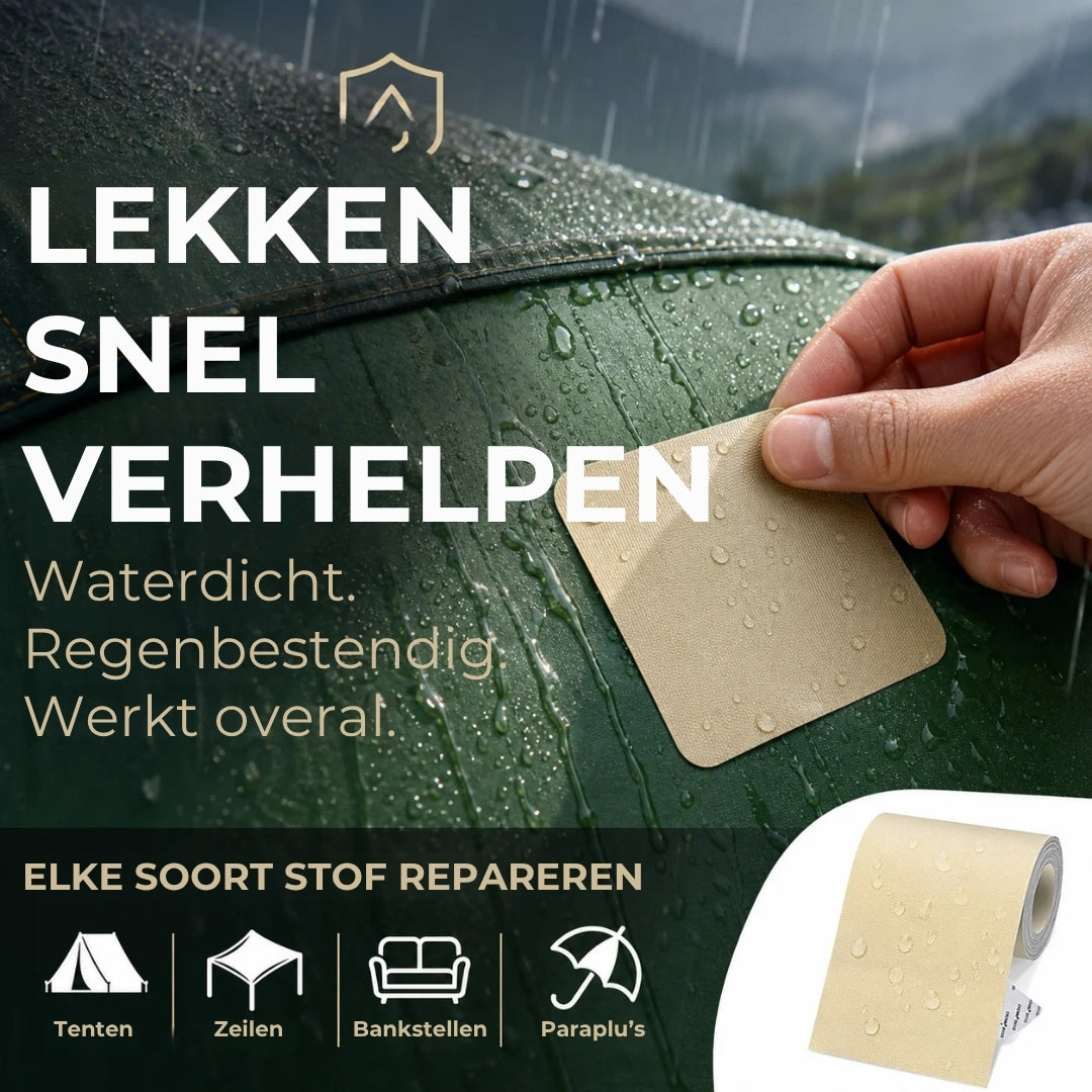 Waterdichte Stof Reparatiepleister Rol