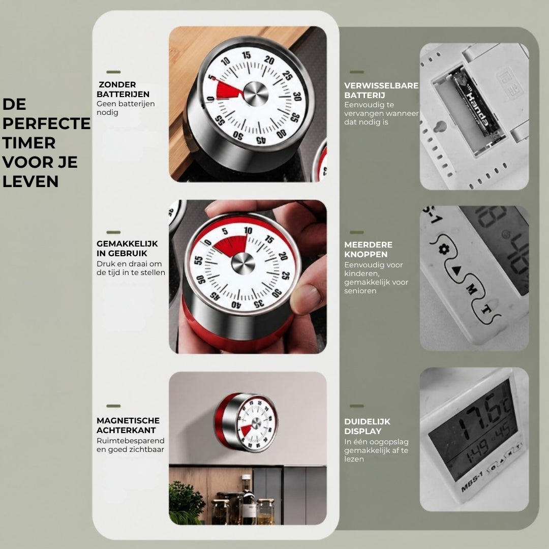 Mechanische Kooktimer