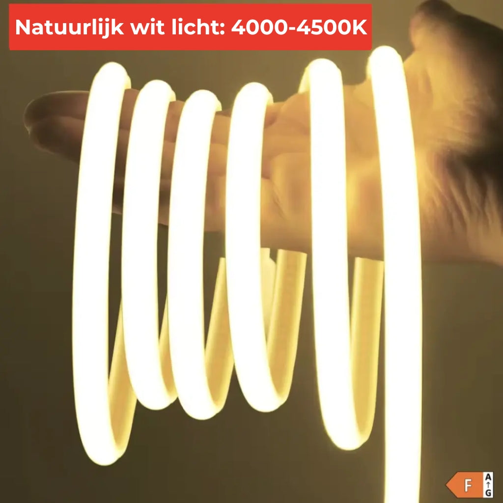 Knipbare LED-lichtstrip: vrij aan te passen!