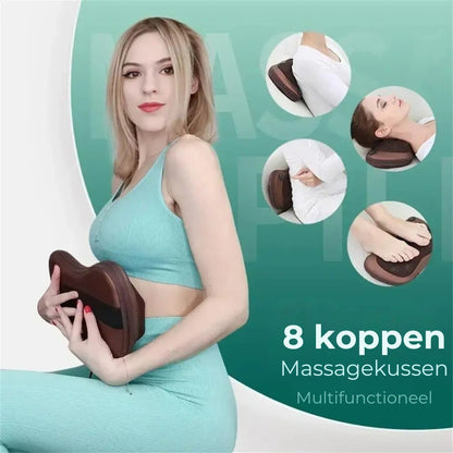 Verwarmd Nek- en Schouder Massagekussen