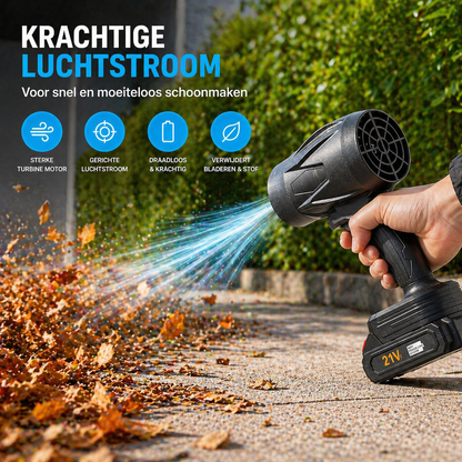 Turboventilator Luchtblazer - Bladeren, Sneeuw, Water en meer