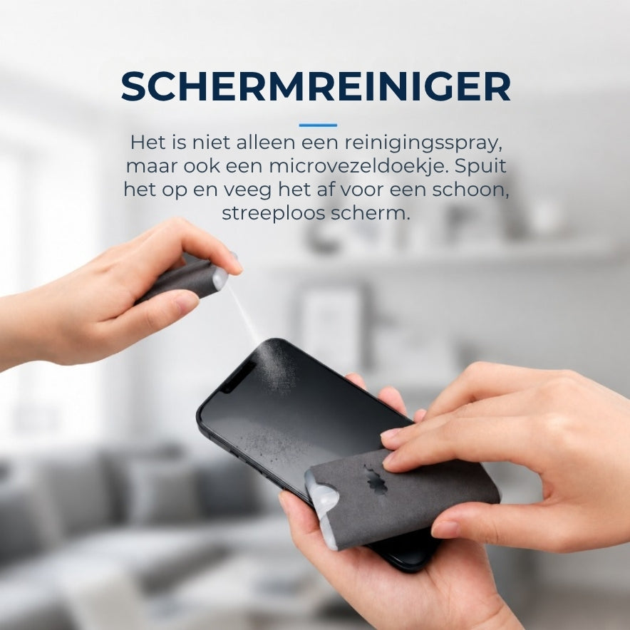 2-in-1 Scherm Reinigingspray