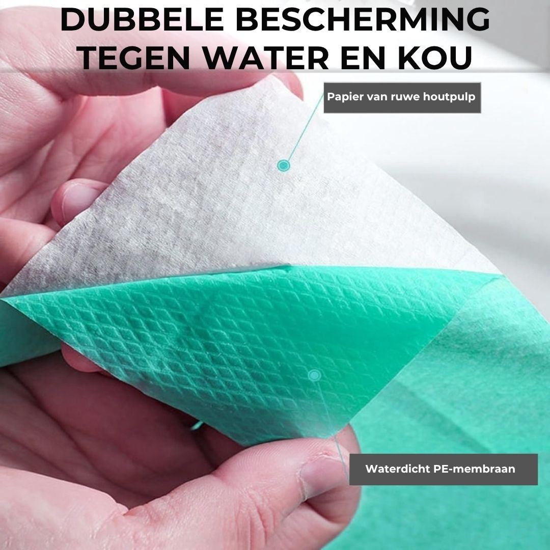 Anti-Slip Wegwerptoilethoezen - 10 Stuks