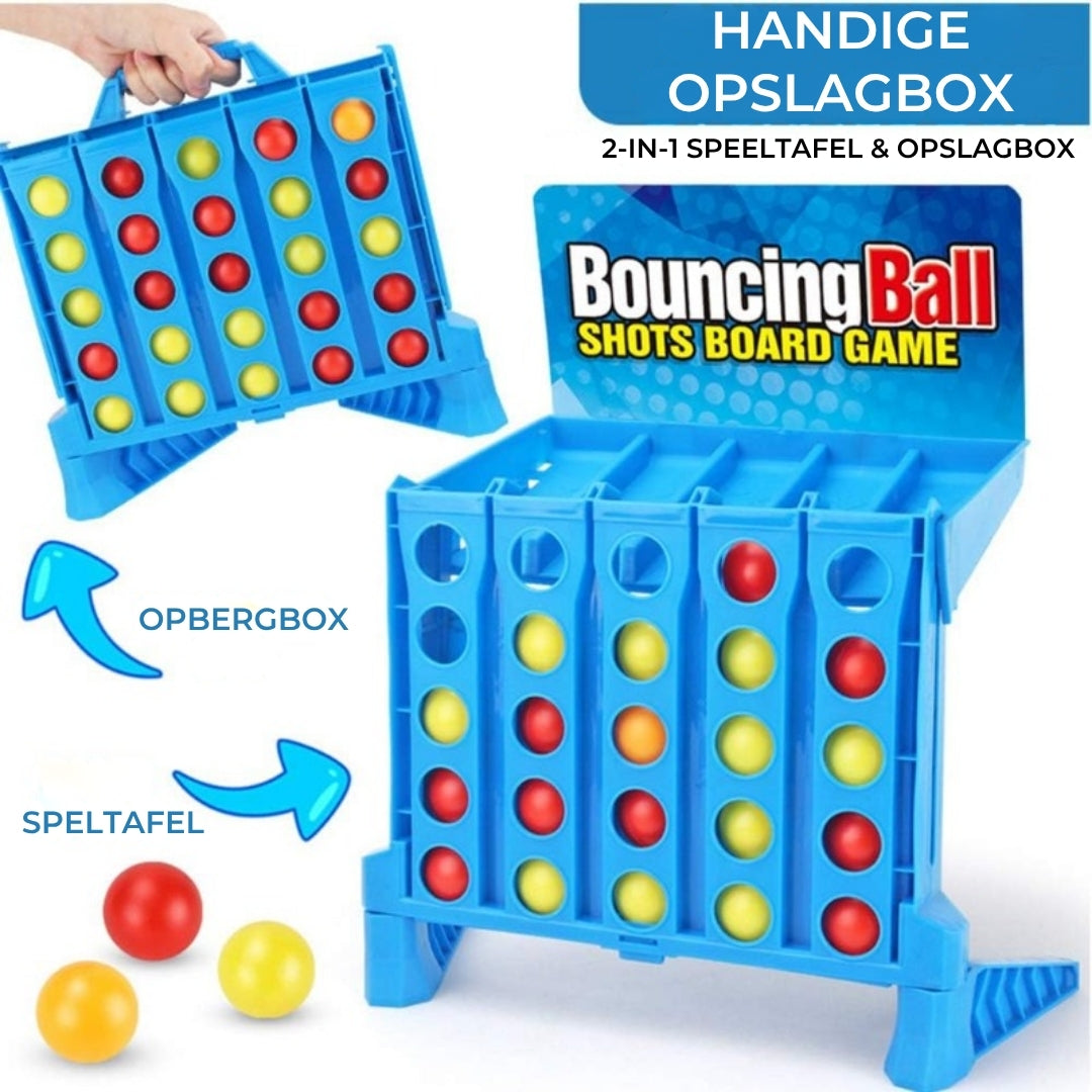 Stuiterend 4-Op-Een-Rij Spel - Bouncing Ball
