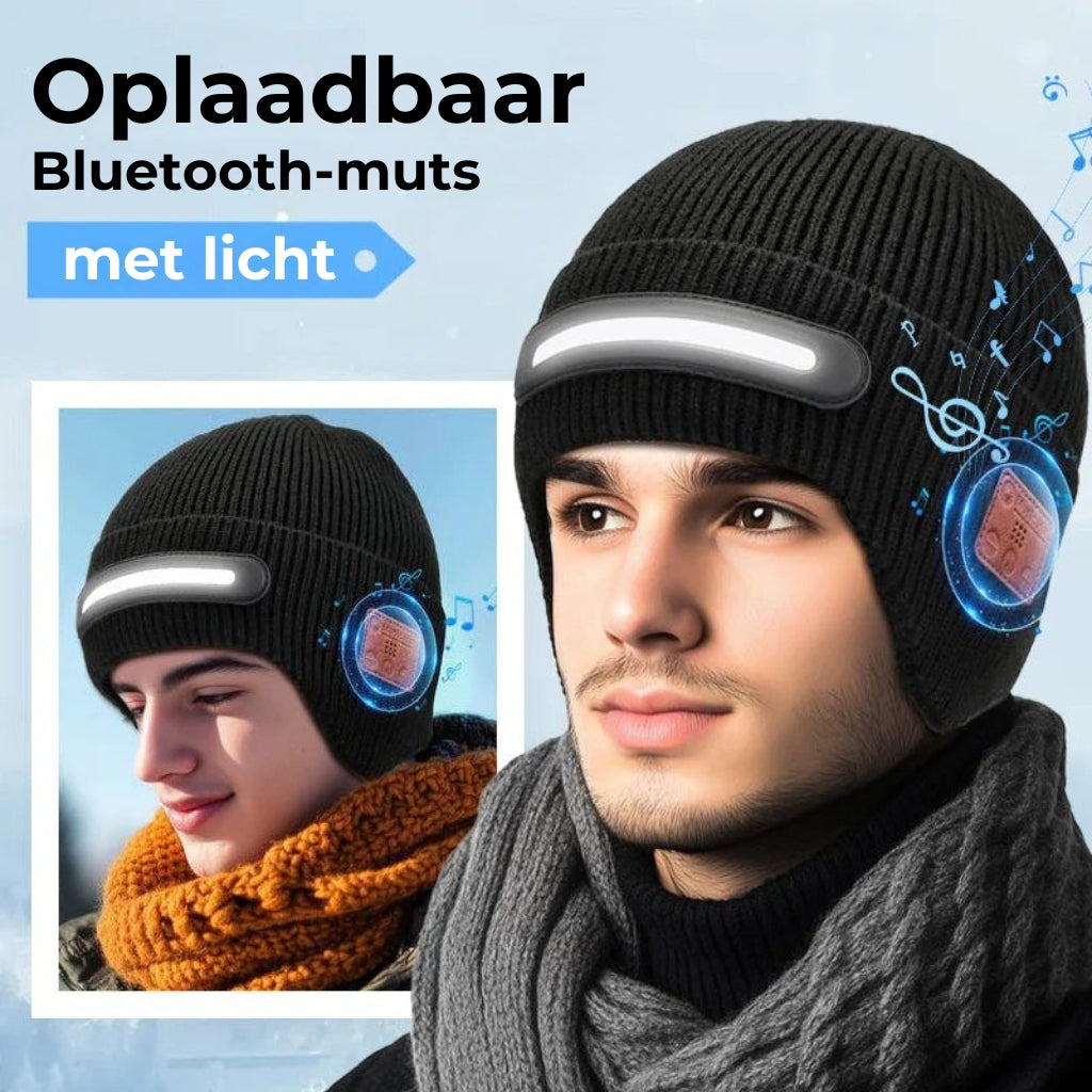 🔊 LED Bluetooth Beaniemuts