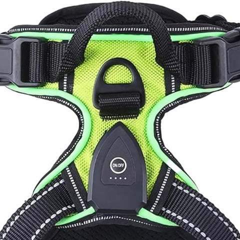 Pawgear LED-licht - Lichtgevende Hondenharnas