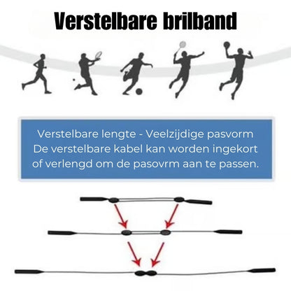 Verstelbaar Antislipkoord voor Brillen