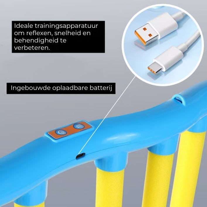 Elektrisch Reactiespel met Vallende Stokjes