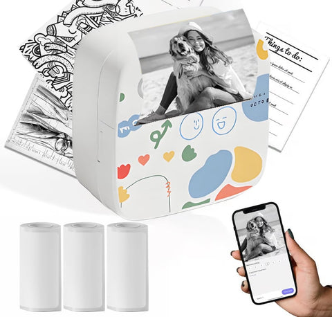 XenGro Mini draagbare stickerprinter