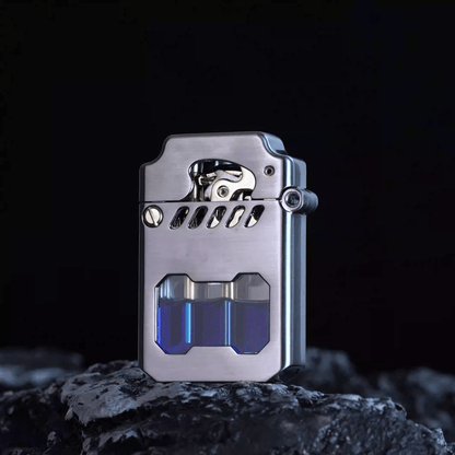 Powerlighter - Krachtige, Moderne Design, Windbestendige Metalen Aansteker