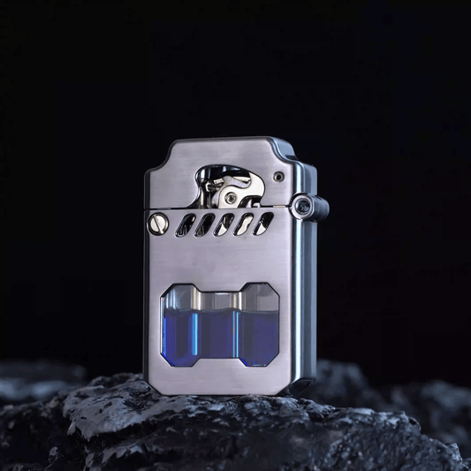 Powerlighter - Krachtige, Moderne Design, Windbestendige Metalen Aansteker