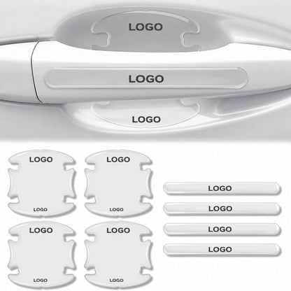 Krasbestendige Autodeurhendel Stickers - 8 Stuks