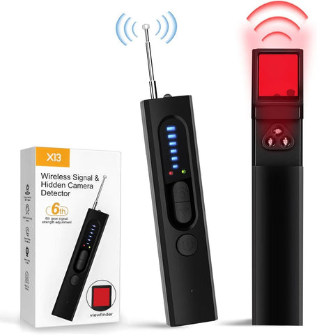 Verborgen camera-detector, GPS-tracker-detector en RF-signaalscanner