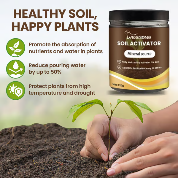 Minerale Bodemvoeding - Verbeter je plantgrond - 1+1 GRATIS