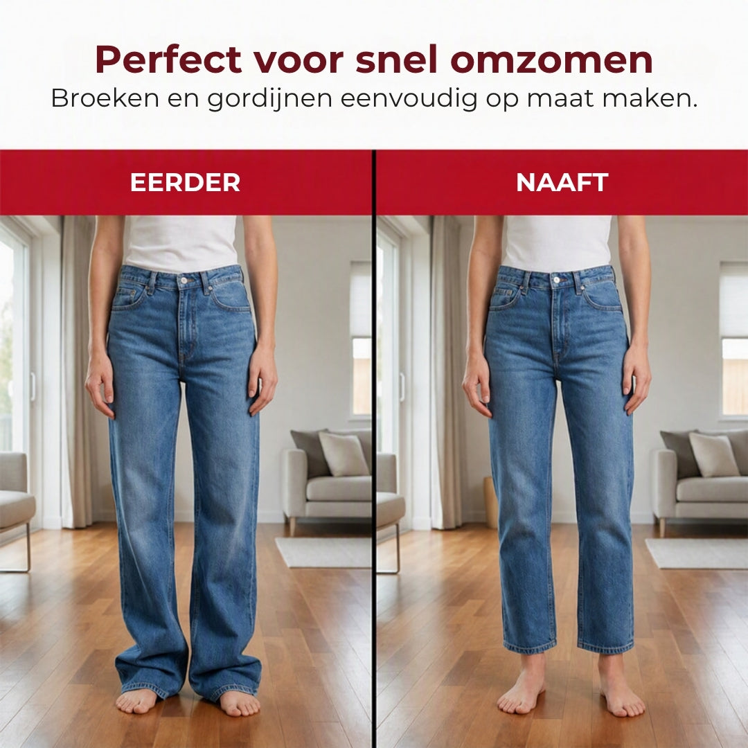 Opstrijkbare Zoomtape voor Kleding