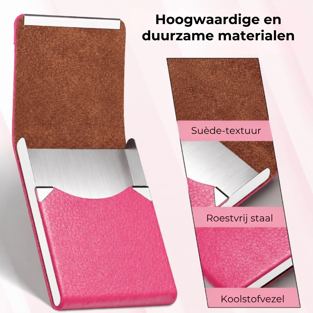 Magnetische Visitekaartjeshouder