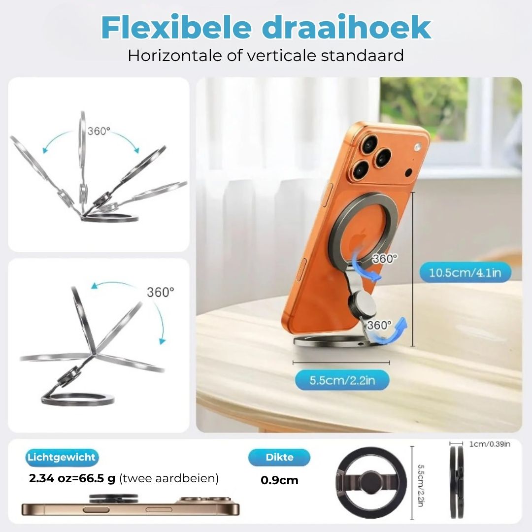 Magnetische Telefoonhouder en Fidget Spinner