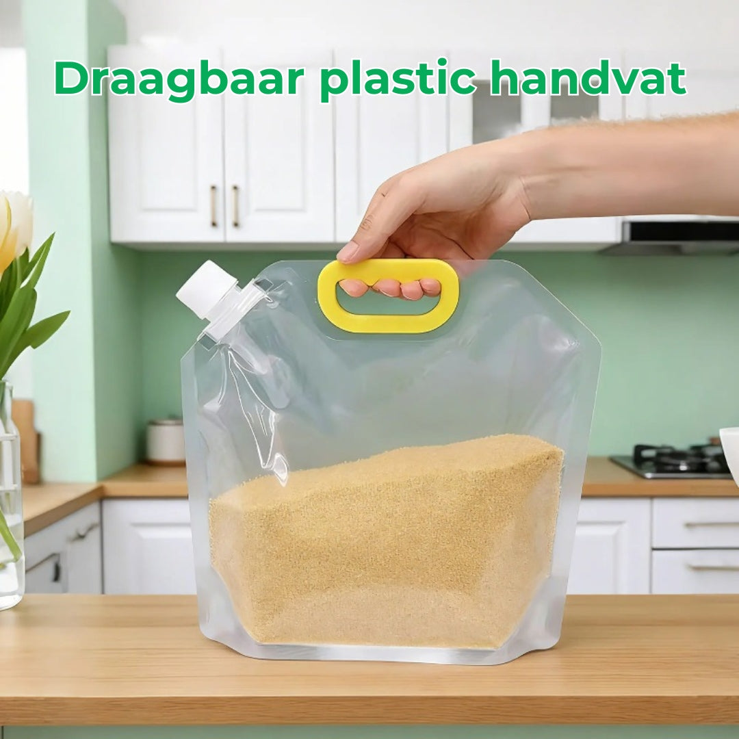 Herbruikbare Voedselbewaarzakken - 5 Liter - 3 Stuks