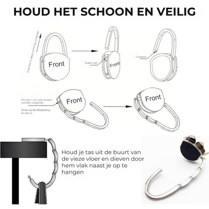 Opvouwbare Elegante Handtashaak
