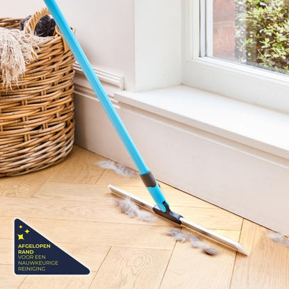 Minky Flexi Sweeper: reiniging van diverse oppervlakken, zoals vloeren, tapijten en ramen