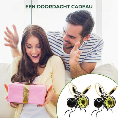 Hangende Bijenlamp op Zonne-Energie