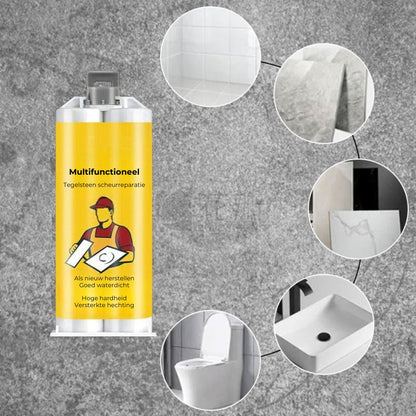 Multifunctionele Reparatieset voor scheuren in tegels en stenen