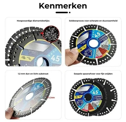 Steendiamanten Slijpschijven (4 stuks)