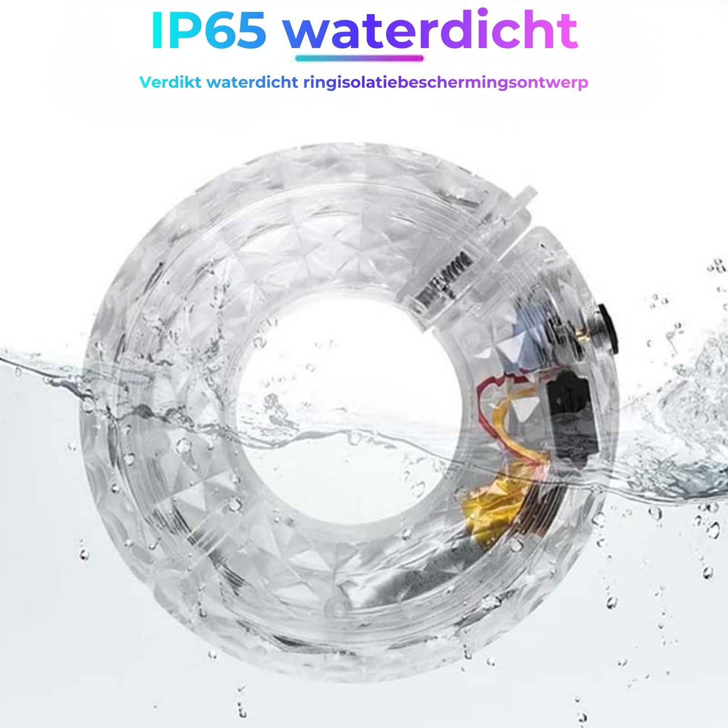 ✨ LED-fietswiellamp voor nachtelijke ritten