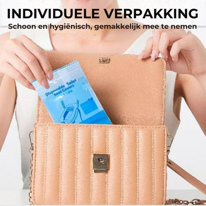Anti-Slip Wegwerptoilethoezen - 10 Stuks