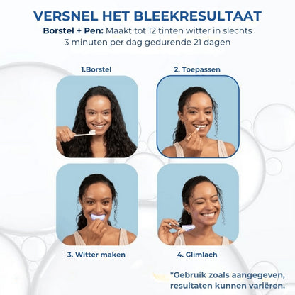 Tandenbleek Serum Pen - Verwijdert vlekken en maakt wit
