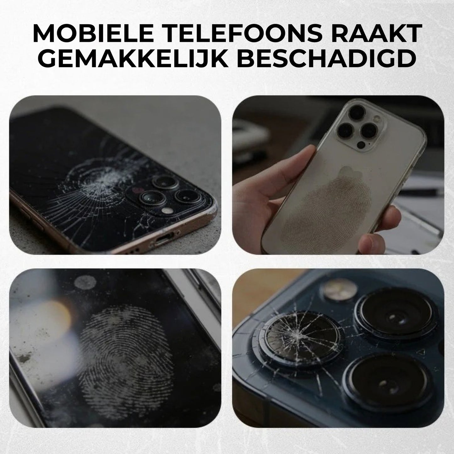 📱 Vingerafdrukwerende magnetische telefoonhoesjes voor de 12-17-serie