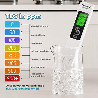 PureMeter 4-in-1 TDS-meter – Digitale watertester