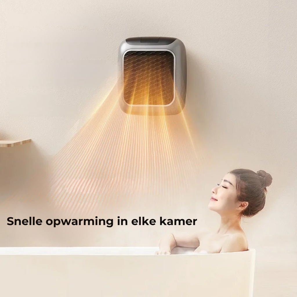 Draagbare Verwarming: Energiezuinige plug-in wandverwarming