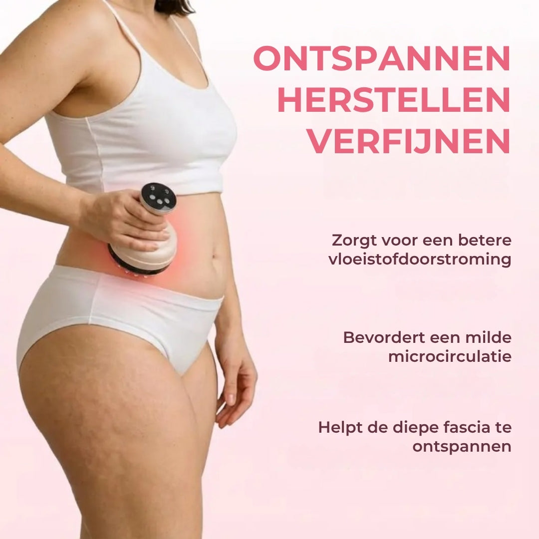 Anti-Cellulitis Massageapparaat met Roodlichttherapie