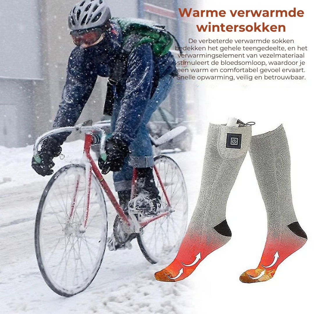 Elektrisch Verwarmde Wintersokken - 1 Paar