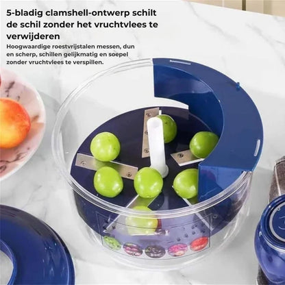 SwiftPeel – Automatische  multifunctionele fruit- en groentepeller