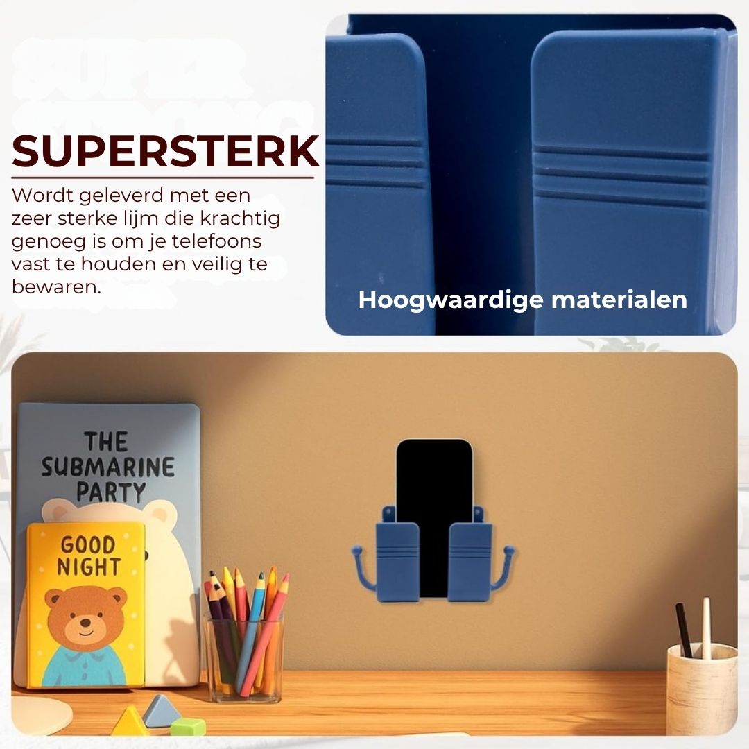 Zelfklevende Wandtelefoonhouder